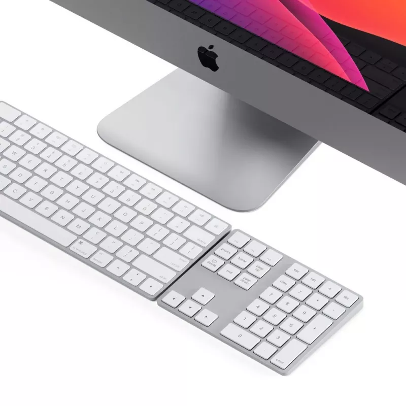 Skaitmeninis klavišų blokas Satechi ST-XLABKS — Bluetooth, 33 klavišai, sidabrinis, 124,7 g