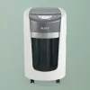 Popieriaus smulkintuvas Leitz IQ OptiMax Home Office 225 Micro Cut, apsaugos lygis P5, 15L - Baltas