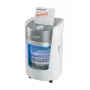 Smulkintuvas Leitz IQ OptiMax Small Office 350, mikro pjūvis, apsaugos lygis P5, 22 l, baltas
