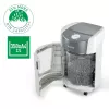 Smulkintuvas Leitz IQ OptiMax Small Office 350, mikro pjūvis, apsaugos lygis P5, 22 l, baltas