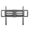 Sieninis TV laikiklis MONTIS DENALI MT162 37–105 col., plieninis, 75 kg, VESA 200x100–800x600, pakreipiamas/pasukamas/sukamas, 7,3–60,9 cm