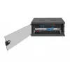 DIGITUS 4U sieninis montavimo spintos komplektas SOHO nesurinktas 241x540x400mm pilno stiklo priekinės durys juodos