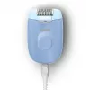 Epiliatorius Philips BRE247/00 Series 4000 – 2 greičiai, skutimo galvutė, masažinis antgalis, mėlynas