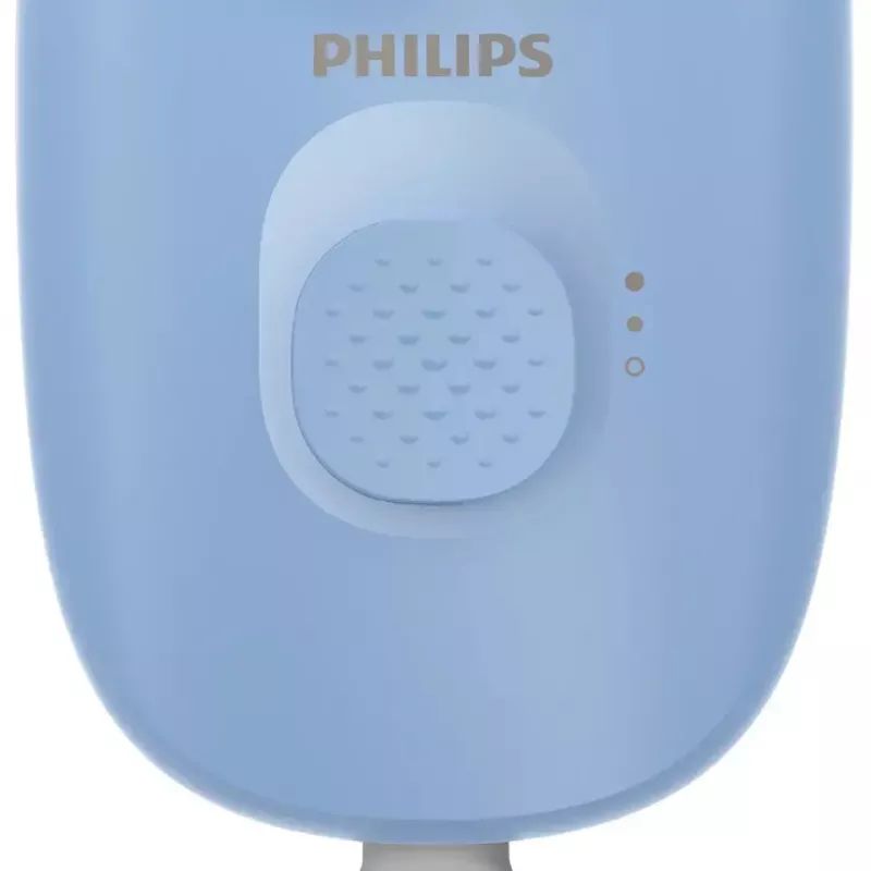 Epiliatorius Philips BRE247/00 Series 4000 – 2 greičiai, skutimo galvutė, masažinis antgalis, mėlynas