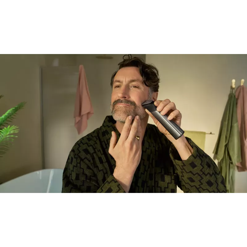 Philips All-in-One Trimmer 9000 Series MG9557/15 20-in-1 sidabrinis 120 min baterijos veikimo laikas