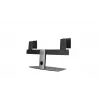 DELL Pro Dual Monitor Stovas MDS19, 6 kg, 48,3 cm (19 col.), 68,6 cm (27 col.), 100 x 100 mm, aukščio reguliavimas, aliuminis, juodas