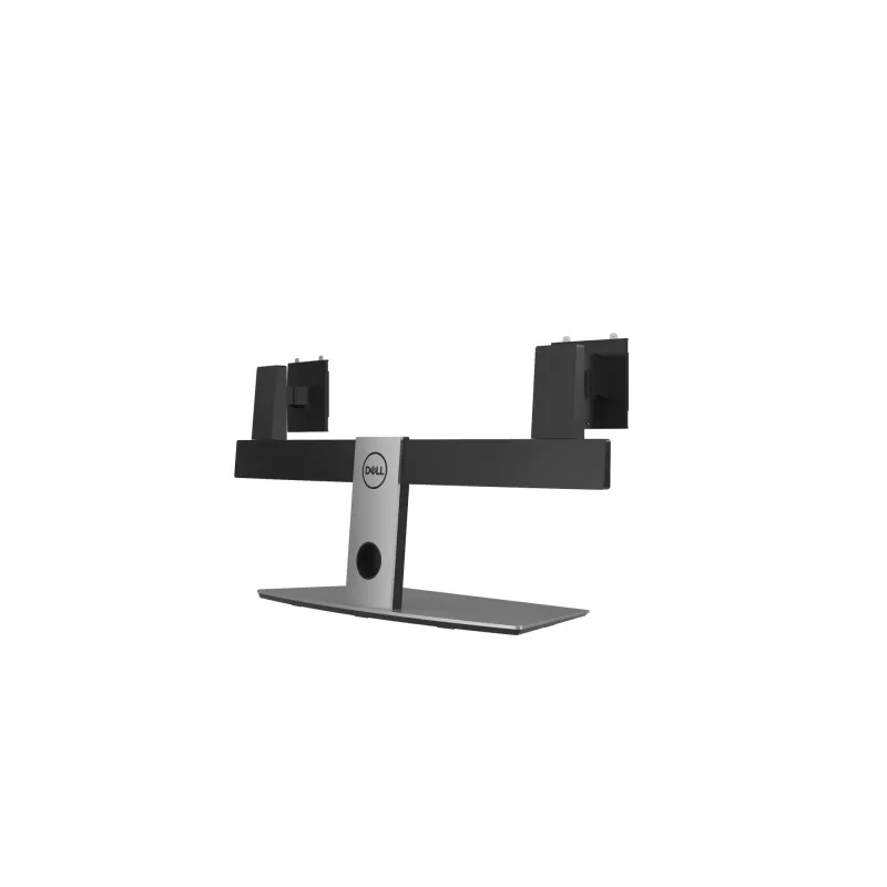 DELL Pro Dual Monitor Stovas MDS19, 6 kg, 48,3 cm (19 col.), 68,6 cm (27 col.), 100 x 100 mm, aukščio reguliavimas, aliuminis, juodas