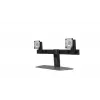 DELL Pro Dual Monitor Stovas MDS19, 6 kg, 48,3 cm (19 col.), 68,6 cm (27 col.), 100 x 100 mm, aukščio reguliavimas, aliuminis, juodas