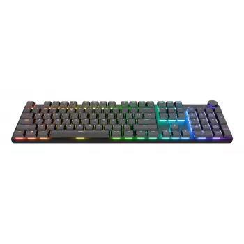 Trust GXT 868 Torix žaidimų klaviatūra USB + RF belaidis + Bluetooth QWERTY JAV anglų juoda
