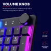 Trust GXT 868 Torix žaidimų klaviatūra USB + RF belaidis + Bluetooth QWERTY JAV anglų juoda
