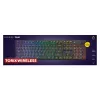 Trust GXT 868 Torix žaidimų klaviatūra USB + RF belaidis + Bluetooth QWERTY JAV anglų juoda