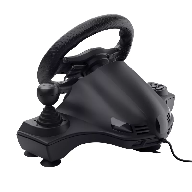 Trust GXT 289 Movi Black vairas su pedalais USB Nintendo Switch, PlayStation 4, Xbox One S, Xbox One X, Xbox Series S, Xbox Series X