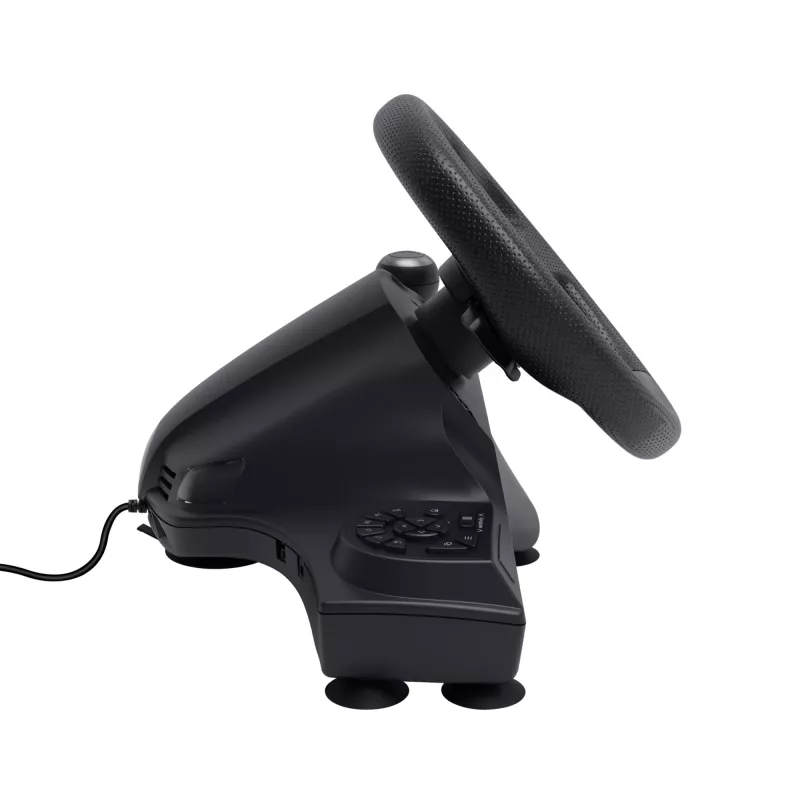 Trust GXT 289 Movi Black vairas su pedalais USB Nintendo Switch, PlayStation 4, Xbox One S, Xbox One X, Xbox Series S, Xbox Series X