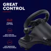 Trust GXT 289 Movi Black vairas su pedalais USB Nintendo Switch, PlayStation 4, Xbox One S, Xbox One X, Xbox Series S, Xbox Series X