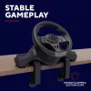 Trust GXT 289 Movi Black vairas su pedalais USB Nintendo Switch, PlayStation 4, Xbox One S, Xbox One X, Xbox Series S, Xbox Series X