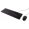 Trust Primo klaviatūros ir pelės rinkinys, laidinis, USB, QWERTY, US anglų, juoda