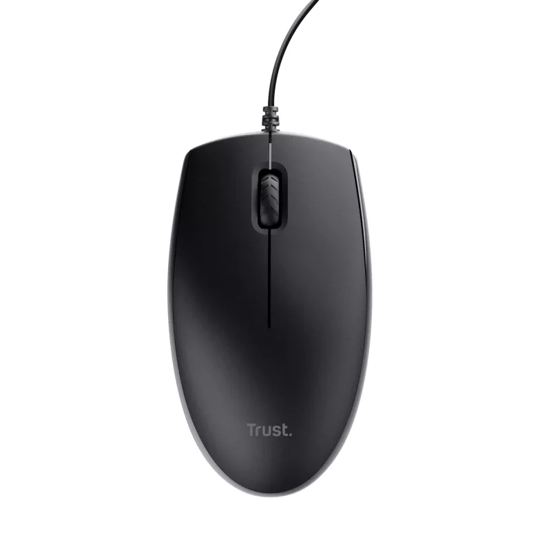 Trust Primo klaviatūros ir pelės rinkinys, laidinis, USB, QWERTY, US anglų, juoda