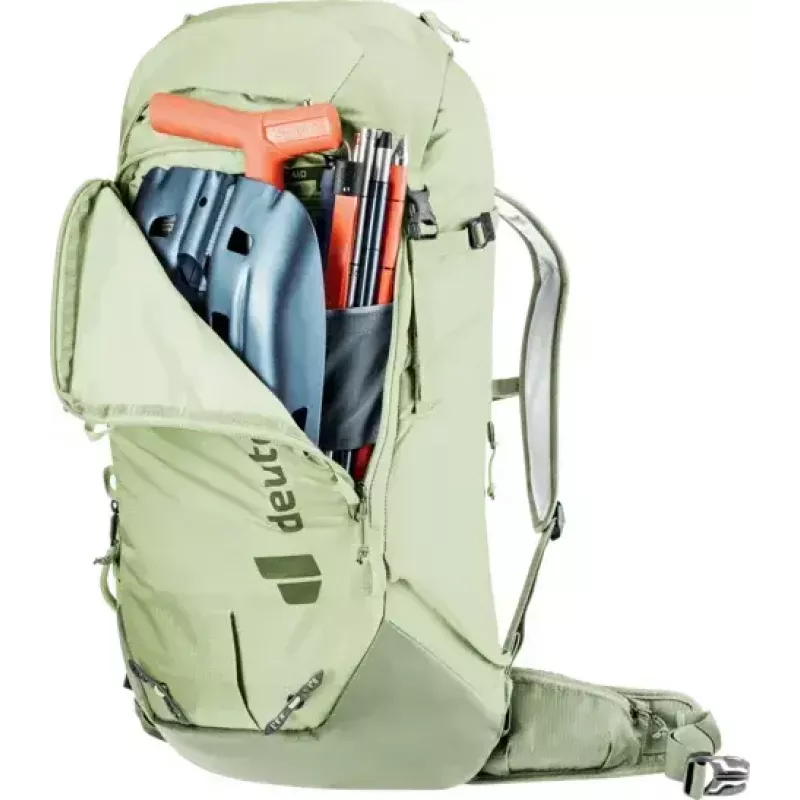 Deuter Freescape Lite 24 L berėmis slidinėjimo žygiams kuprinė, kalkinė