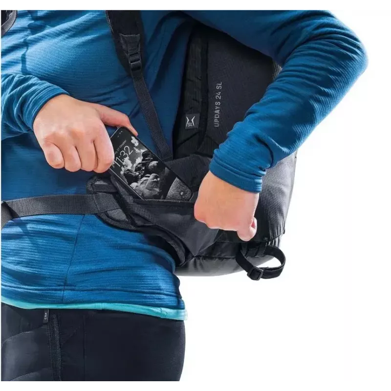 Kuprinė DEUTER Updays 24 SL – 24 L, moteriška, juoda