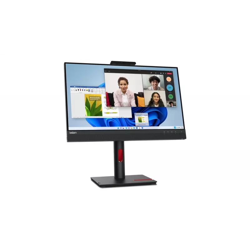 Lenovo ThinkCentre Tiny-In-One 24 Gen 5 monitor 60,5 cm (23,8 colio) 1920 x 1080 pikselių Full HD LED liečiamas ekranas juodas