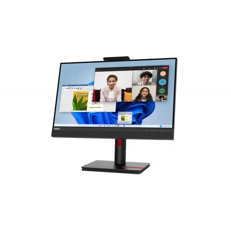 Lenovo ThinkCentre Tiny-In-One 24 Gen 5 monitor 60,5 cm (23,8 colio) 1920 x 1080 pikselių Full HD LED liečiamas ekranas juodas