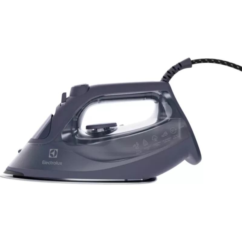 Sausas ir garinis lygintuvas Electrolux E6SI1-4MN 2500 W, Glissium padas, 0.33 L bakelis, garo stiprinimas 200 g/min