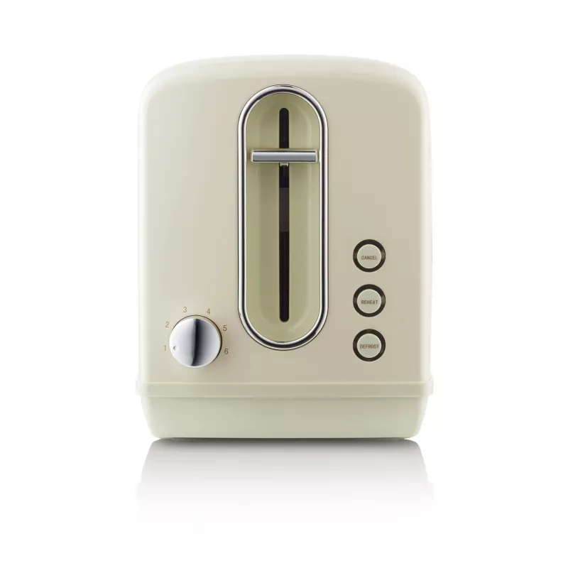 Skrudintuvas Gorenje T1100CLI 2 riekėms 1100 W šampano spalvos, 6 skrudinimo lygiai, atitirpinimas ir pakaitinimas