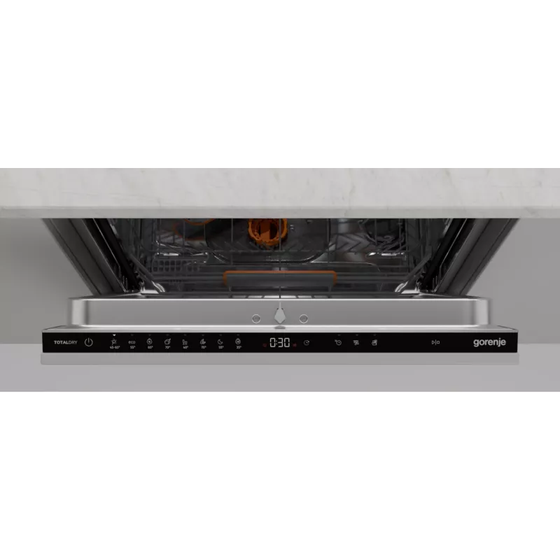Indaplovė po stalviršiu Gorenje GV663B65XXL – nerūdijantis plienas, 60 cm, 14 komplektų, 6 programos, 38 dB