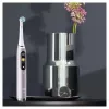 Elektrinis dantų šepetėlis Oral-B iO 9 suaugusiems, besisukantis, 2 rankenos, 2 antgaliai, įmontuotas akumuliatorius, 3 h įkrovimas, Juoda/Rožinė