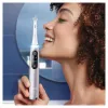 Elektrinis dantų šepetėlis Oral-B iO 9 suaugusiems, besisukantis, 2 rankenos, 2 antgaliai, įmontuotas akumuliatorius, 3 h įkrovimas, Juoda/Rožinė