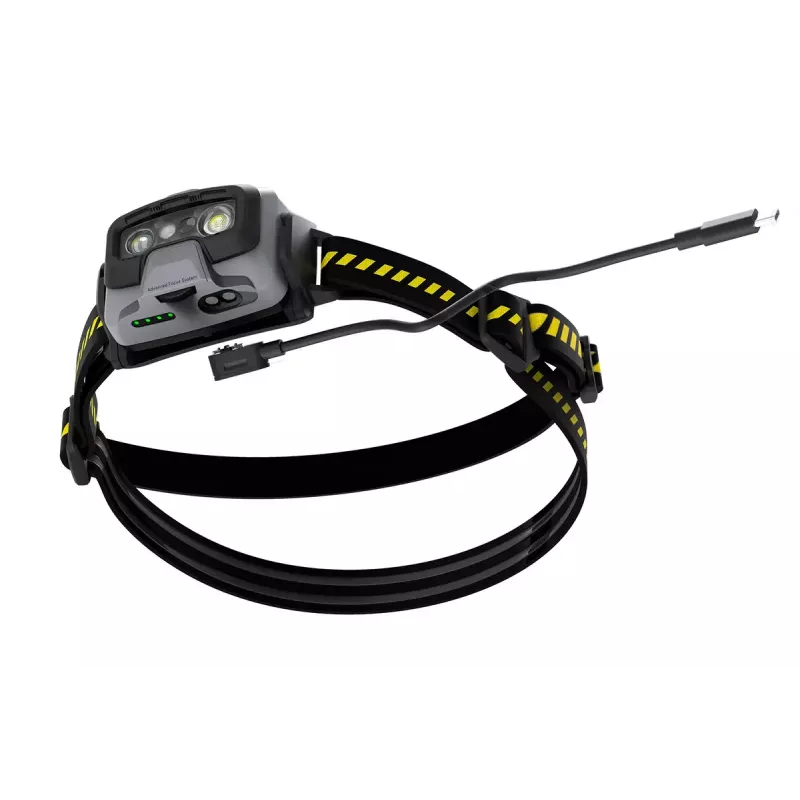 Priekinė lemputė ant galvos juostos Ledlenser HF6R Work Black LED IP68 20 lm