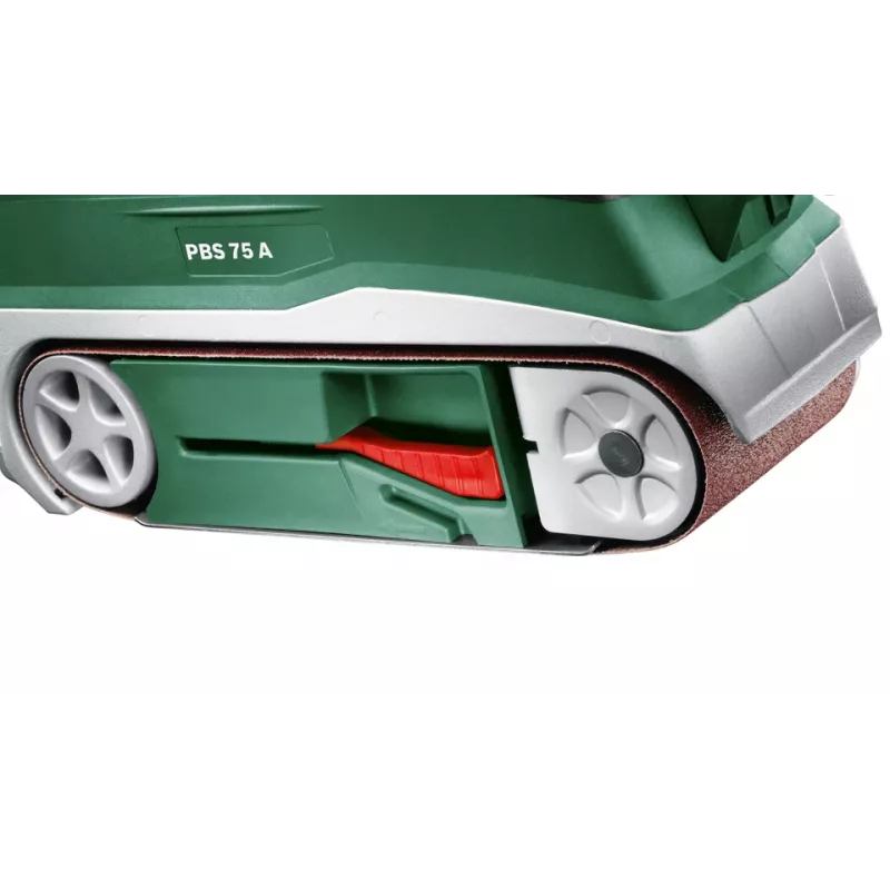 Bosch PBS 75 A juostinis šlifuoklis Juoda, Žalia 710 W