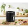 Tefal Easy Fry Grill & Steam FW2018 Karšto oro gruzdintuvė su griliu ir garinimo funkcija, 1700 W, juoda