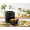 Tefal Easy Fry Grill & Steam FW2018 Karšto oro gruzdintuvė su griliu ir garinimo funkcija, 1700 W, juoda