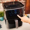 Tefal Easy Fry Grill & Steam FW2018 Karšto oro gruzdintuvė su griliu ir garinimo funkcija, 1700 W, juoda
