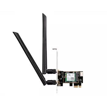 D-Link AX3000 vidinė WLAN Bluetooth PCIe adapterio plokštė Wi-Fi 6 2402 Mbit/s