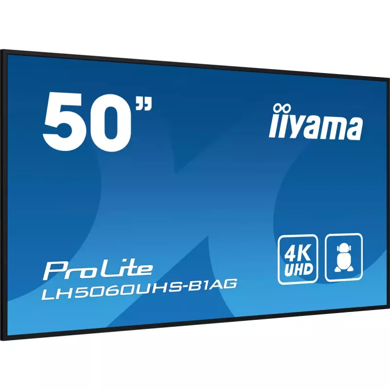 Skaitmeninė lenta iiyama LH5060UHS-B1AG 49.5 colių LED 4K Ultra HD 3840 x 2160