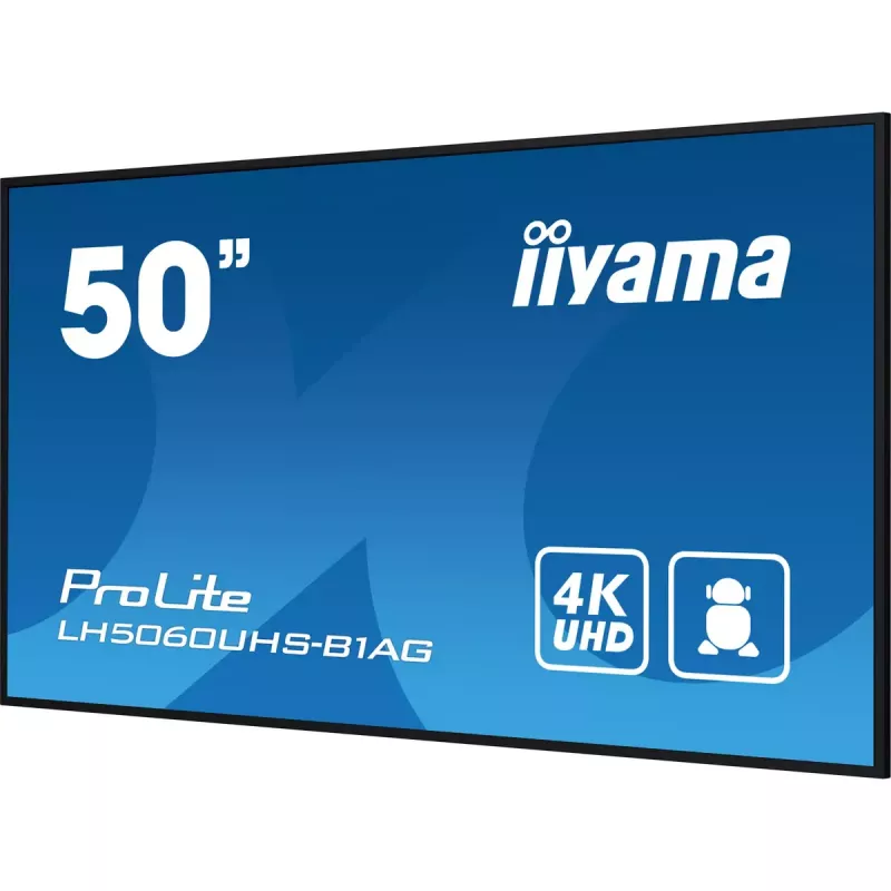 Skaitmeninė lenta iiyama LH5060UHS-B1AG 49.5 colių LED 4K Ultra HD 3840 x 2160