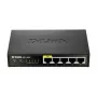D-Link DES-1005P nevaldomas L2 Fast Ethernet (10/100) Power over Ethernet (PoE) komutatorius, juodas