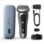 Braun Series 9 Pro+ 9525s šlapio ir sauso skutimo folijinis skustuvas su trimeriu, Metallic