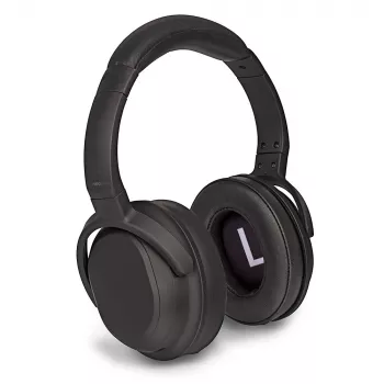 Lindy LH500XW+ ausinės laidinės ir belaidės, ant ausų, juodos, USB-C, Bluetooth 5.0