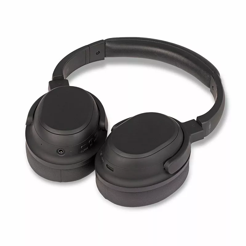 Lindy LH500XW+ ausinės laidinės ir belaidės, ant ausų, juodos, USB-C, Bluetooth 5.0