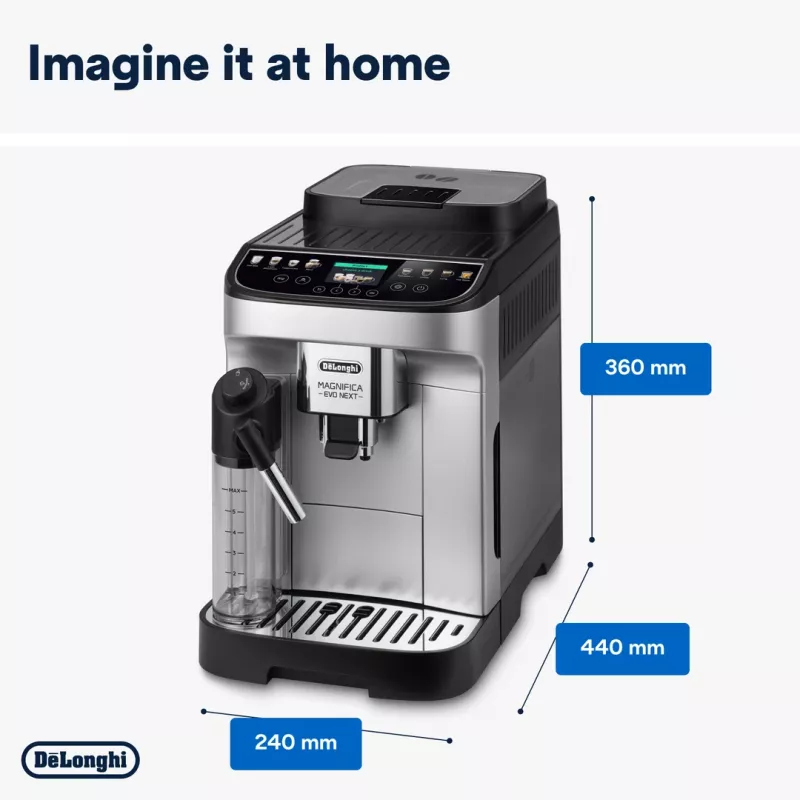 Kavos aparatas De’Longhi Magnifica Evo 42000661, visiškai automatinis, 1.9 L