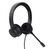 Ausinės Trust HS-260 laidinės, antausinės, biurui/skambučių centrui, USB Type-A, juodos