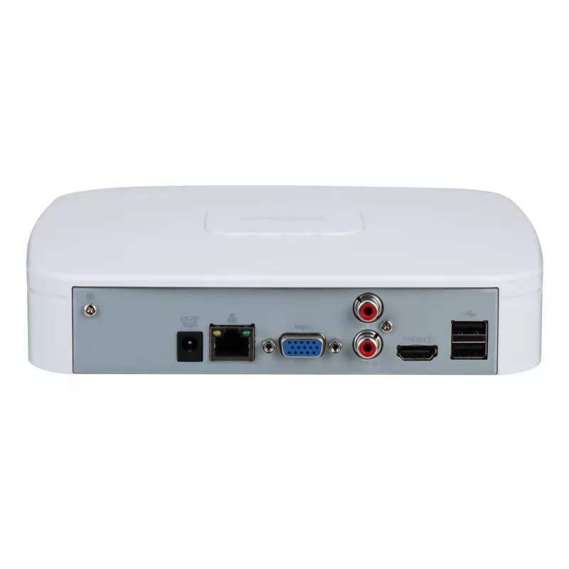 Dahua Technology WizSense NVR4104-EI 1U Baltas tinklo vaizdo registratorius