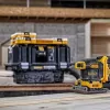 Šlifuoklis lakštinis DeWalt DCW200NT-XJ, belaidis 18 V, bešepetėlis, 1 kg, 8000–13500 OPM, 1,6 mm orbit, dulkių išmetimo anga, laikymo dėklas