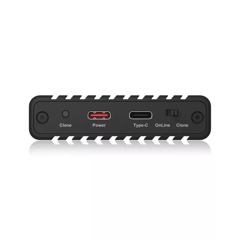 ICY BOX IB-2817MCL-C31 SSD korpusas M.2 juodas, maitinamas per USB