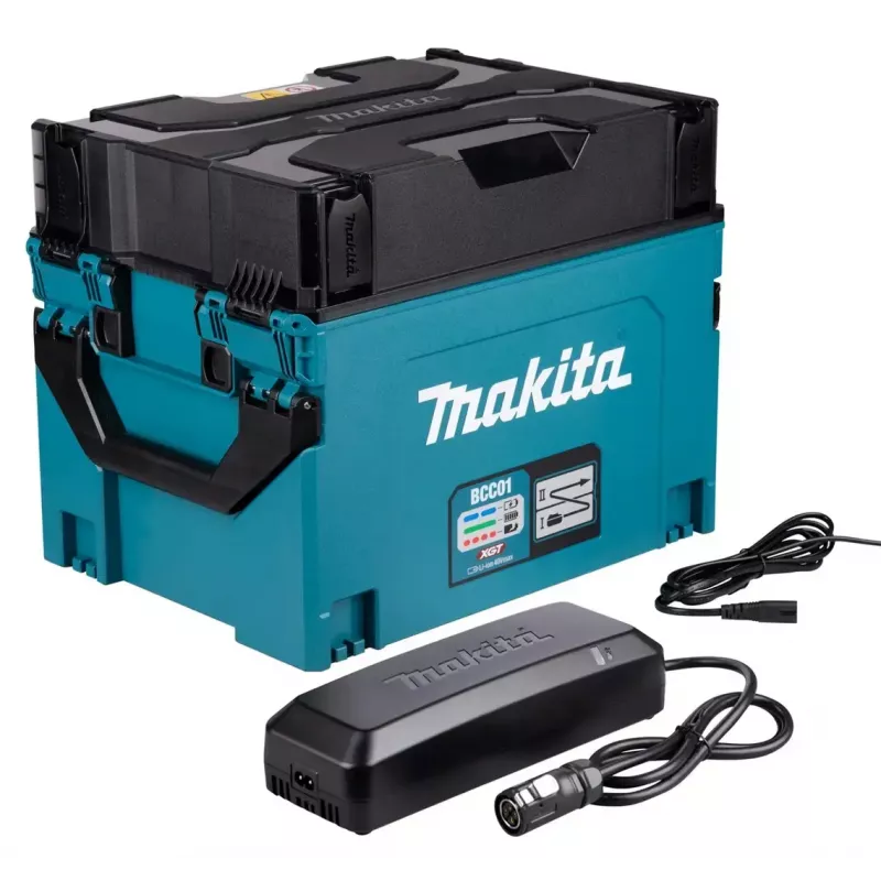 Įkroviklis akumuliatoriams Makita 1914U3-7 40V max, skirtas Makita 40V baterijų sistemoms