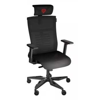 GENESIS Astat 700 G2 žaidimų kėdė su tinkleliu Juoda