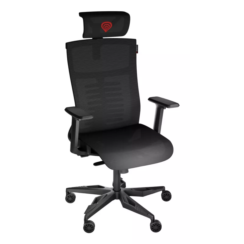 GENESIS Astat 700 G2 žaidimų kėdė su tinkleliu Juoda